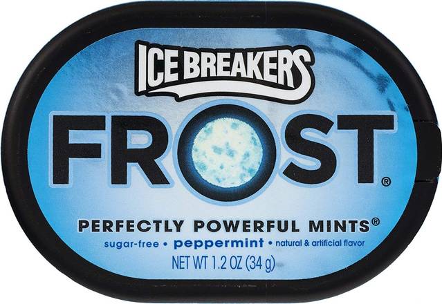 Order Ice Breakers - Frost Peppermint Mints food online from Exxon Food Mart store, Port Huron on bringmethat.com
