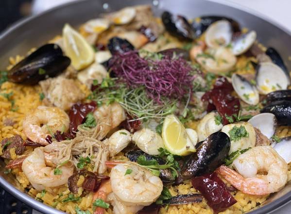Order SEAFOOD PAELLA food online from Tapatio's store, Newcastle on bringmethat.com