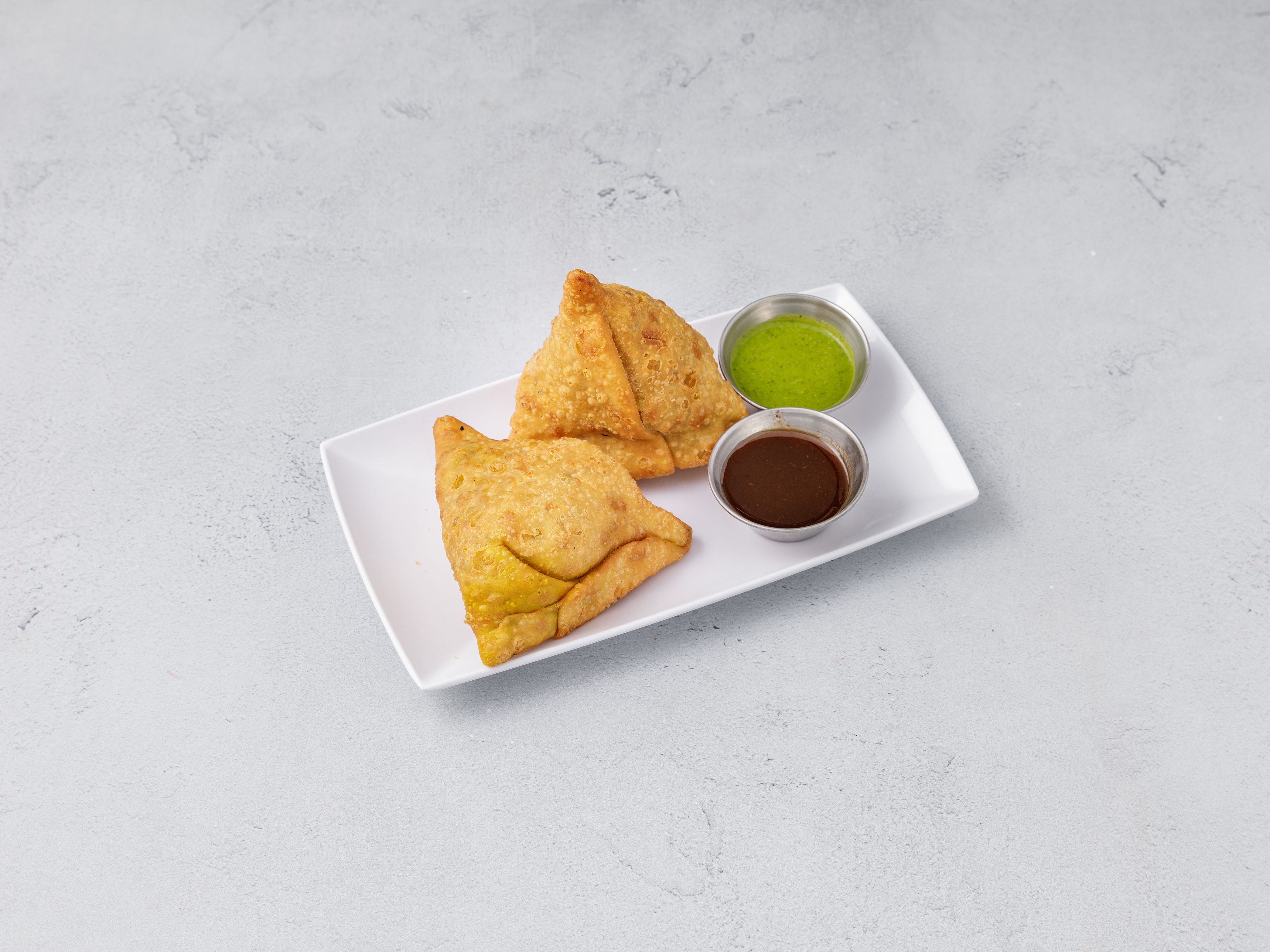 Order Meat Samosa food online from Touch of Spice store, Weehawken on bringmethat.com