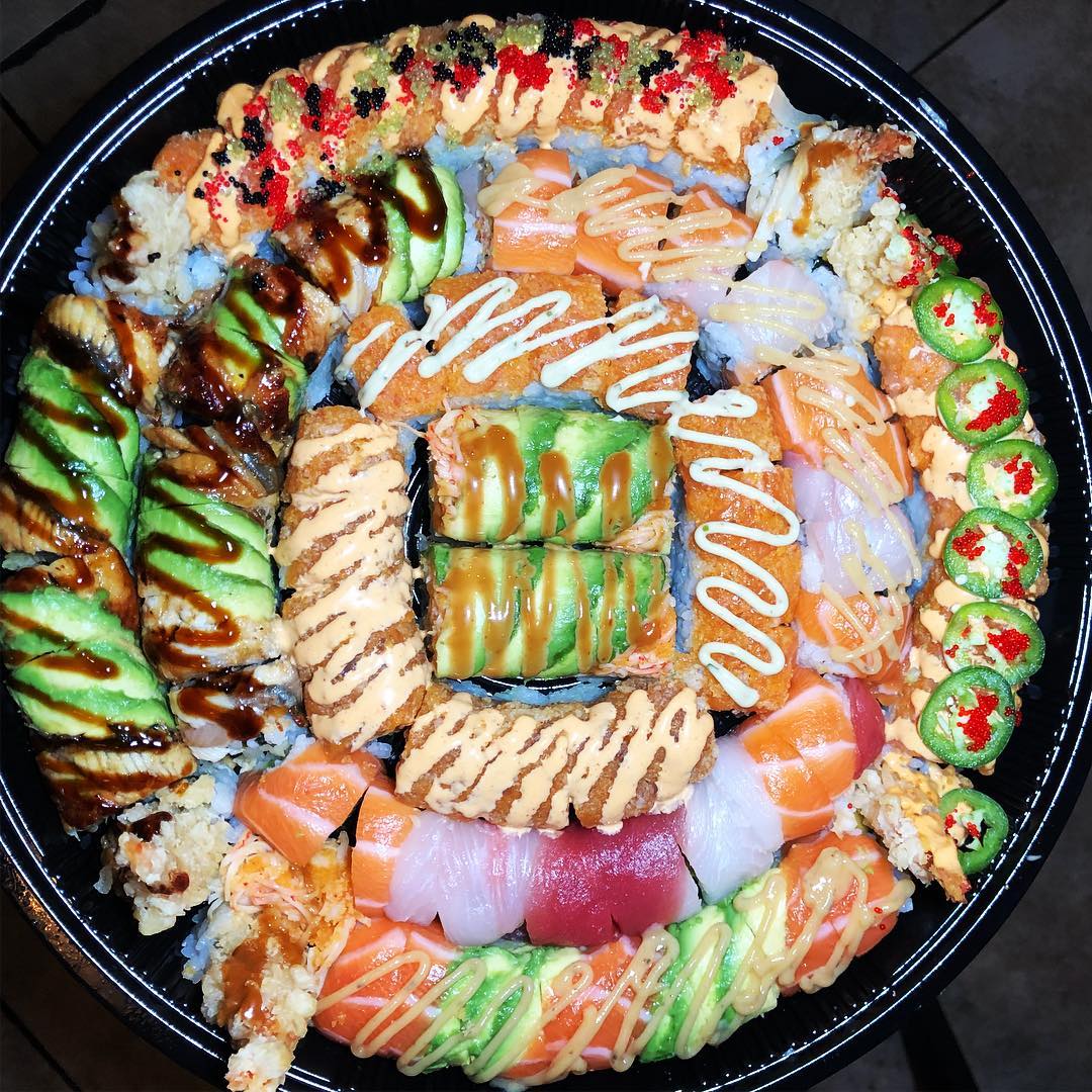 Order Signature Roll Party Tray food online from Sushi sushi store, New York on bringmethat.com