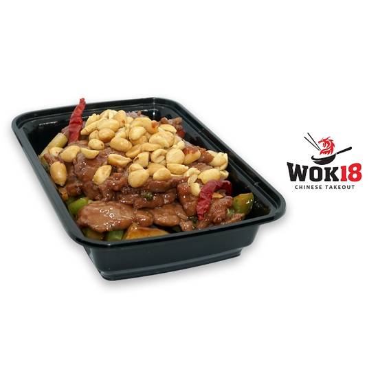 Order Kung Poa beef food online from Wok 18 store, Teaneck on bringmethat.com