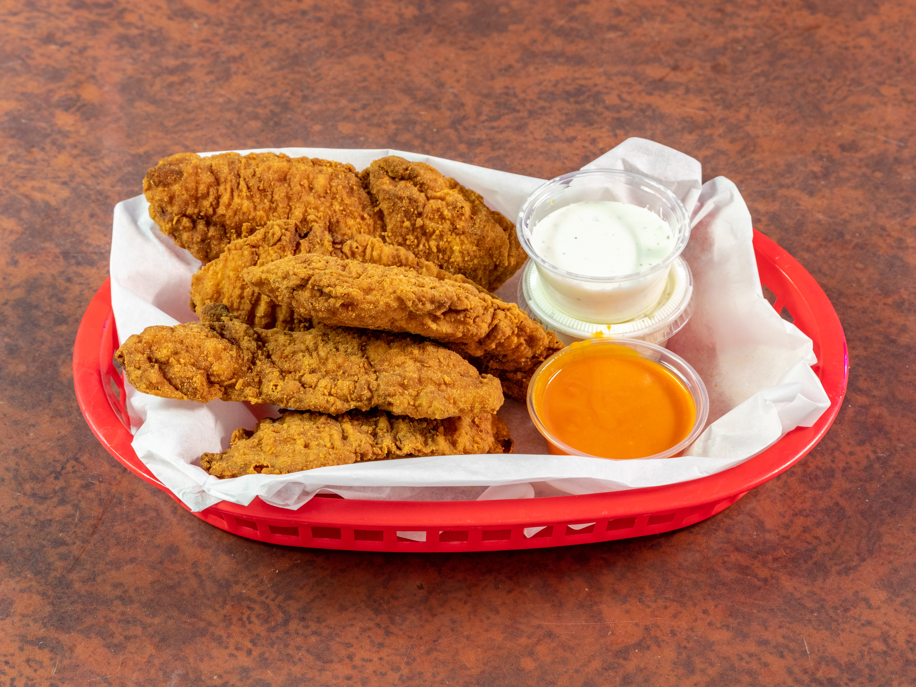 Order 5 Chicken Strips food online from Tailgaters Sports Bar & Grill store, Glendale on bringmethat.com