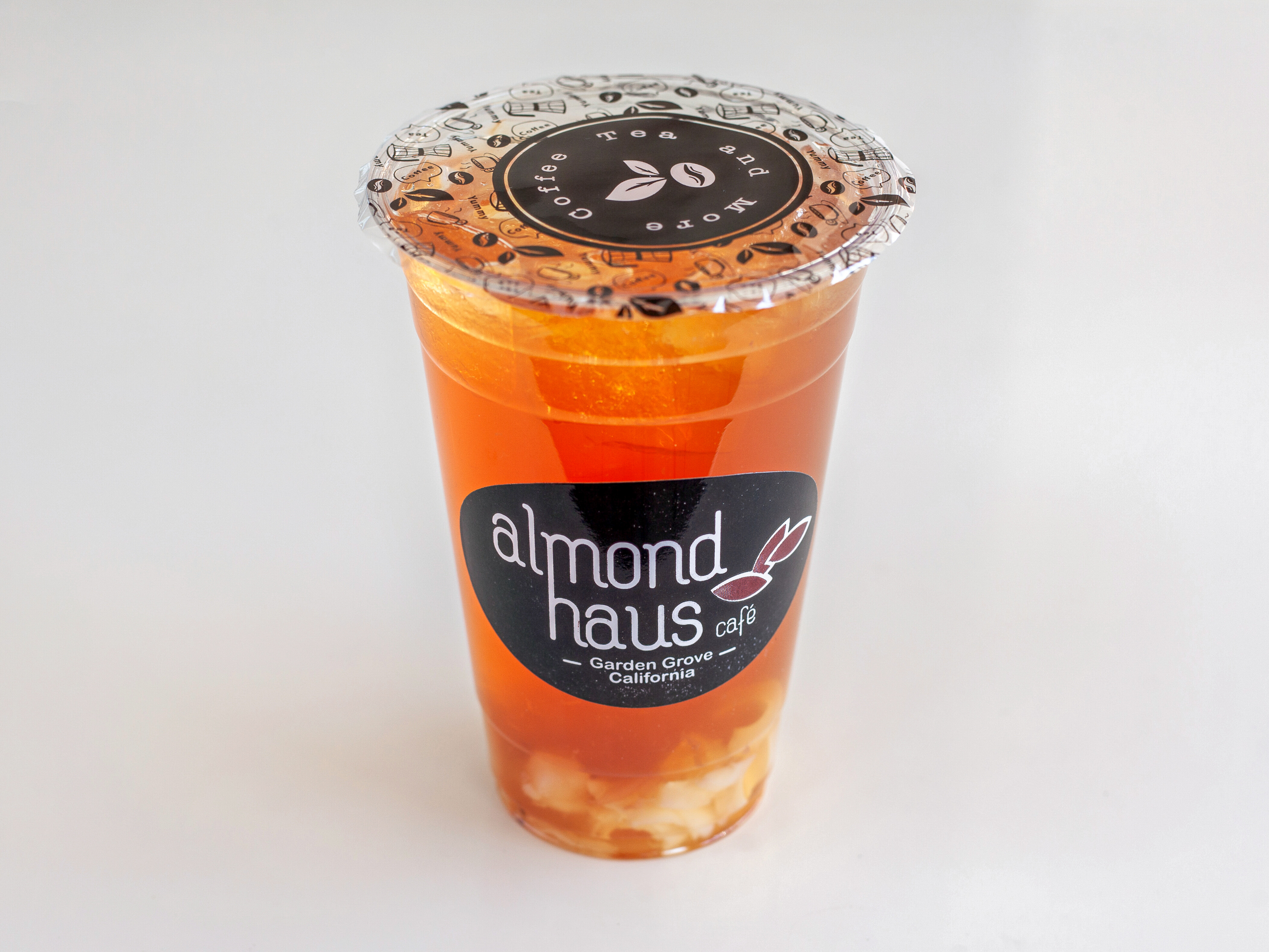 Order Lychee Rose Tea food online from Almond Haus Cafe store, Garden Grove on bringmethat.com