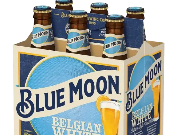 Order Blue Moon, 6pk-12oz bottle beer (5.4% ABV) food online from Sousa Wines & Liquors store, Mountain View on bringmethat.com