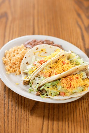 Order Soft Taco Plate food online from Papa Mex Cafe store, Rosenberg on bringmethat.com