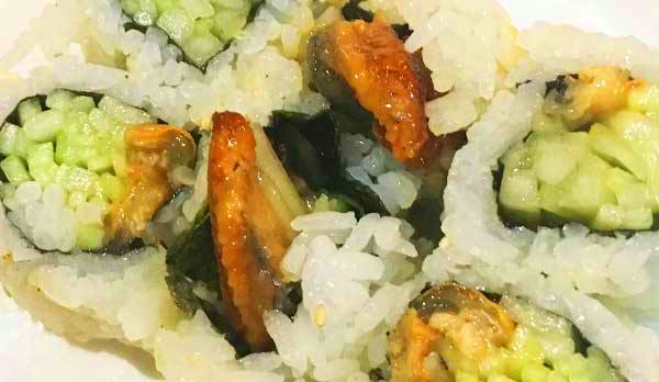 Order Eel and Cucumber Roll food online from The Little Kitchen of Westport store, Westport on bringmethat.com