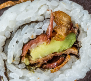 Order Pacific Roll food online from Sakana Japanese Sushi & Steak House store, Meridian on bringmethat.com
