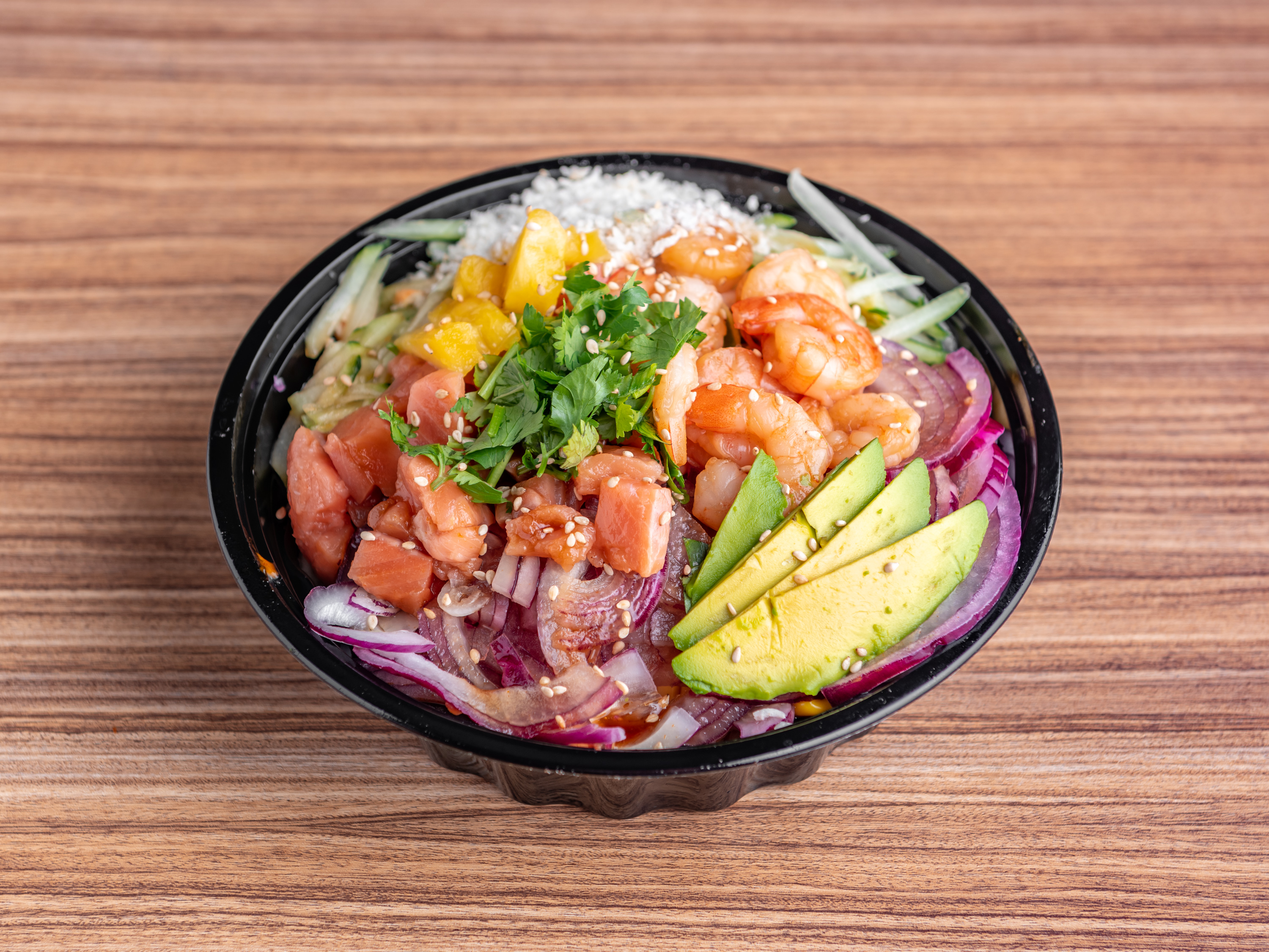 Order 2. Mahalo Bowl food online from Poke & Juice Time store, Sugar Land on bringmethat.com
