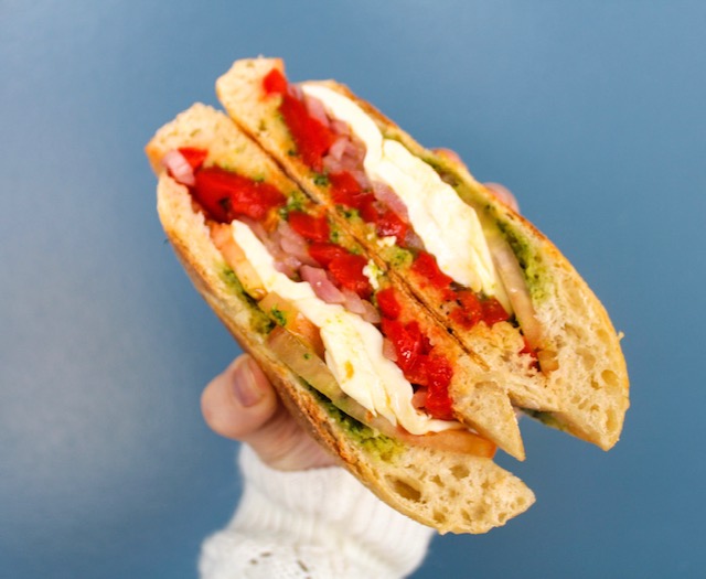 Order Caprese Panini food online from Attilio Of Wall store, Wall Township on bringmethat.com
