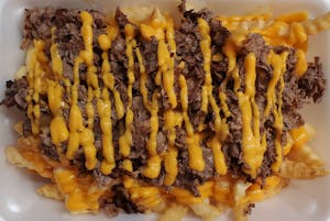 Order Cheesesteak Fries food online from Chip Monks store, Chicago on bringmethat.com