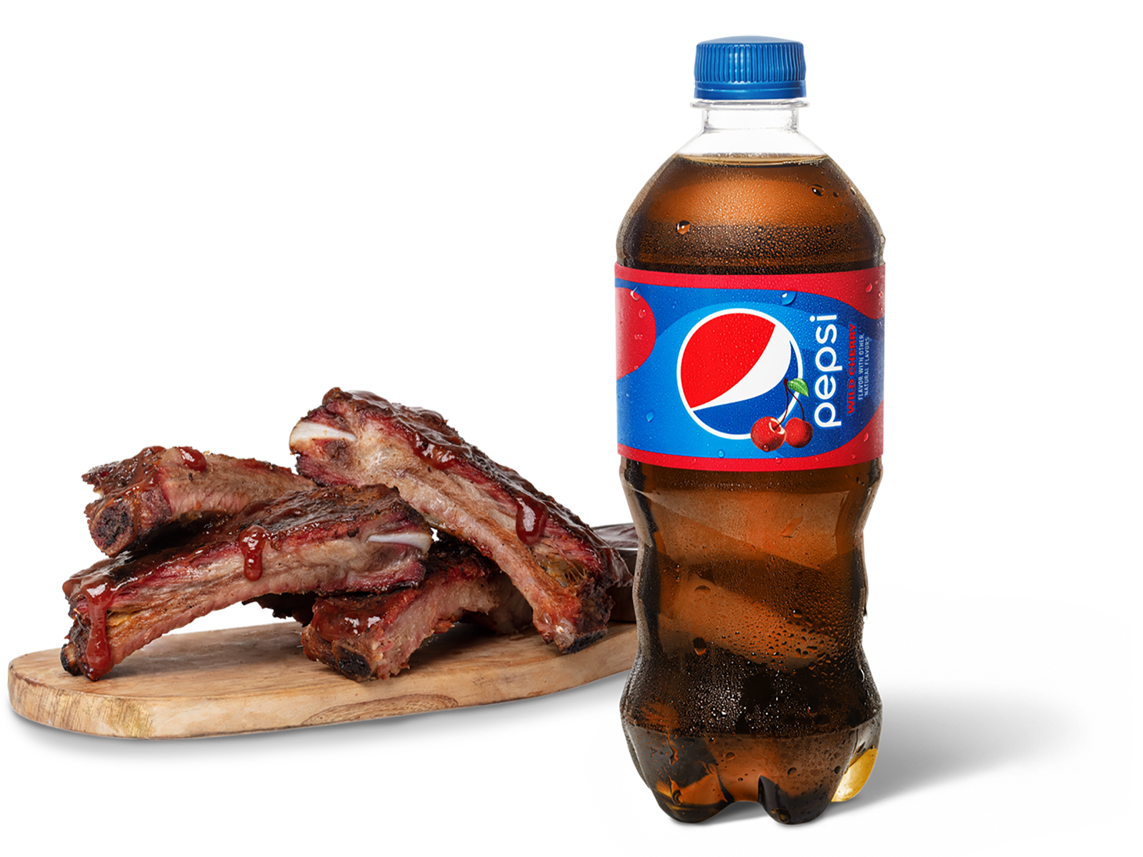 Order Lip-Smakin' Spareribs & Pepsi Cherry food online from Pep Place store, Yuma on bringmethat.com