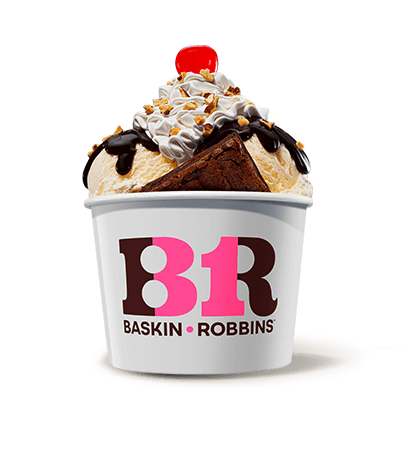 Order Warm Brownie Sundae food online from Baskin-Robbins store, Hacienda Heights on bringmethat.com