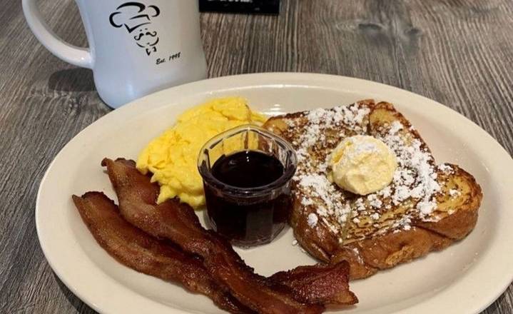 Order Jr French Toast Combo -OO food online from Biscuits Cafe store, Surprise on bringmethat.com