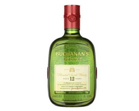Order Buchanan's Deluxe 12 Year, 750mL whiskey (40.0% ABV) food online from Cold Spring Liquor store, Liberty Hill on bringmethat.com