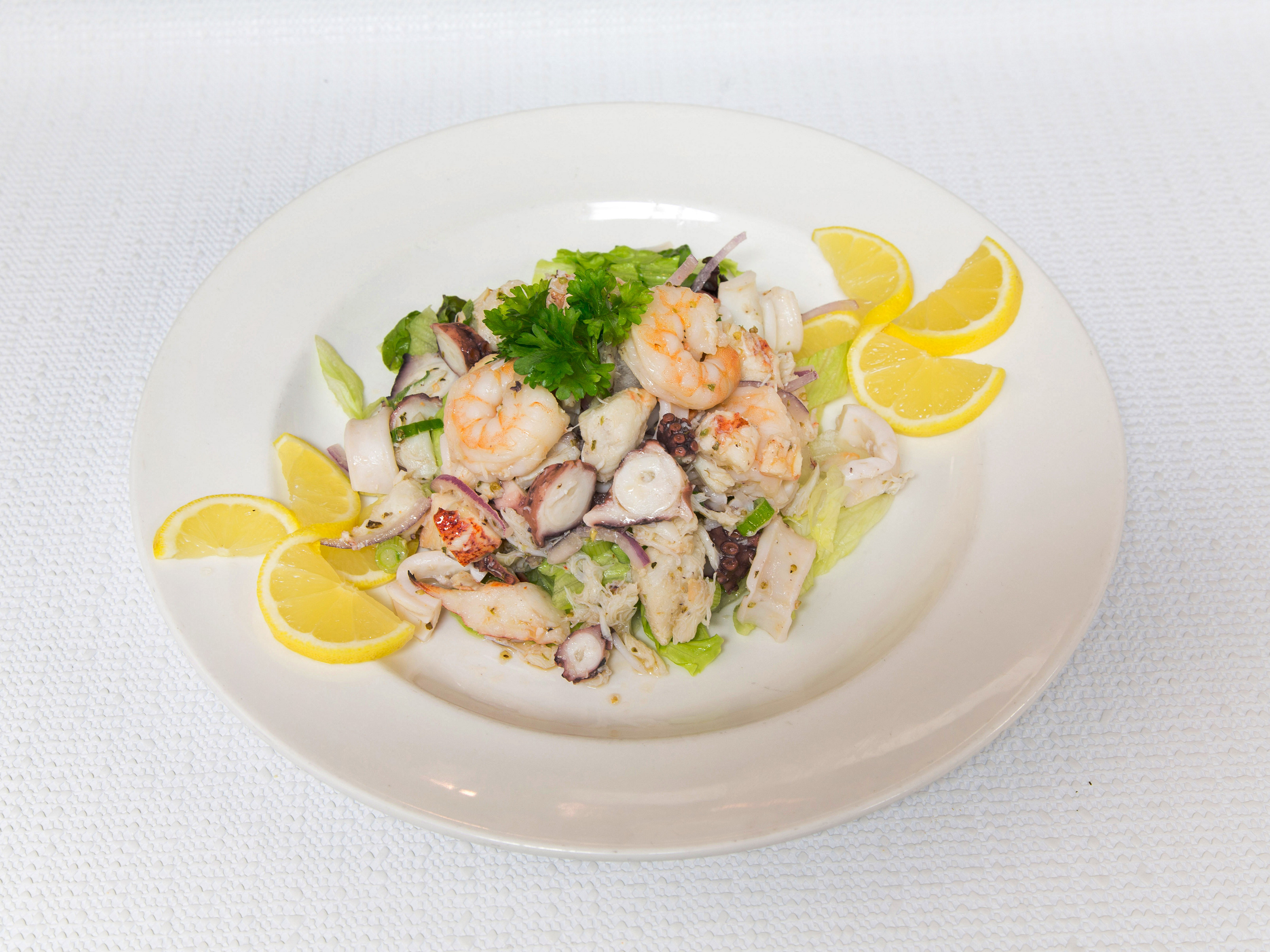 Order Seafood Salad food online from The Crow Nest store, Hackensack on bringmethat.com