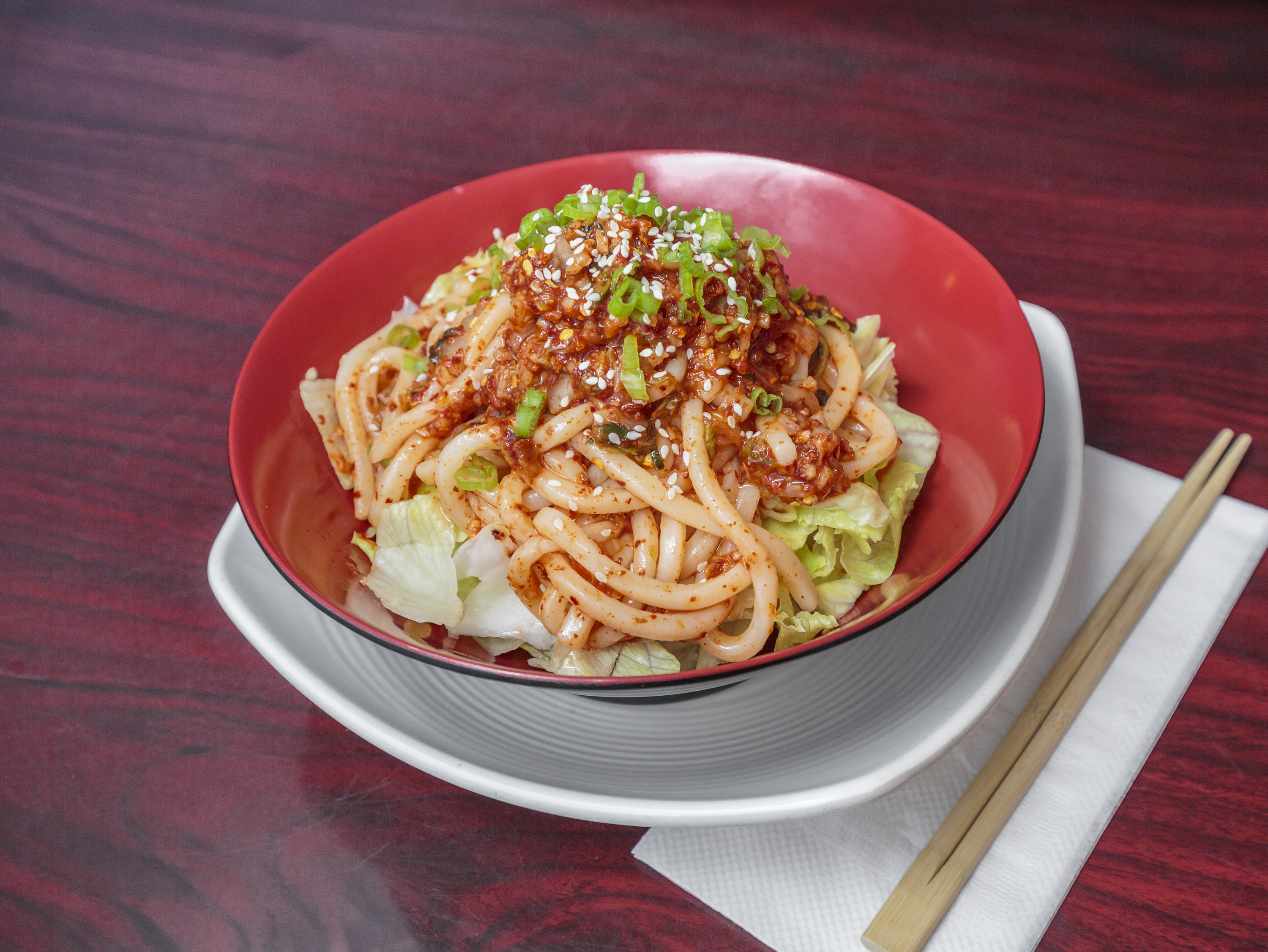 Order Kimchi Udon food online from Teriyaki & Noodles store, Vancouver on bringmethat.com