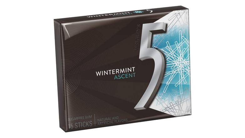 Order Wrigley'S 5 Wintermint Ascent Sugar Free Gum - 15 Ct food online from Shell Rock Spring store, Bel Air on bringmethat.com