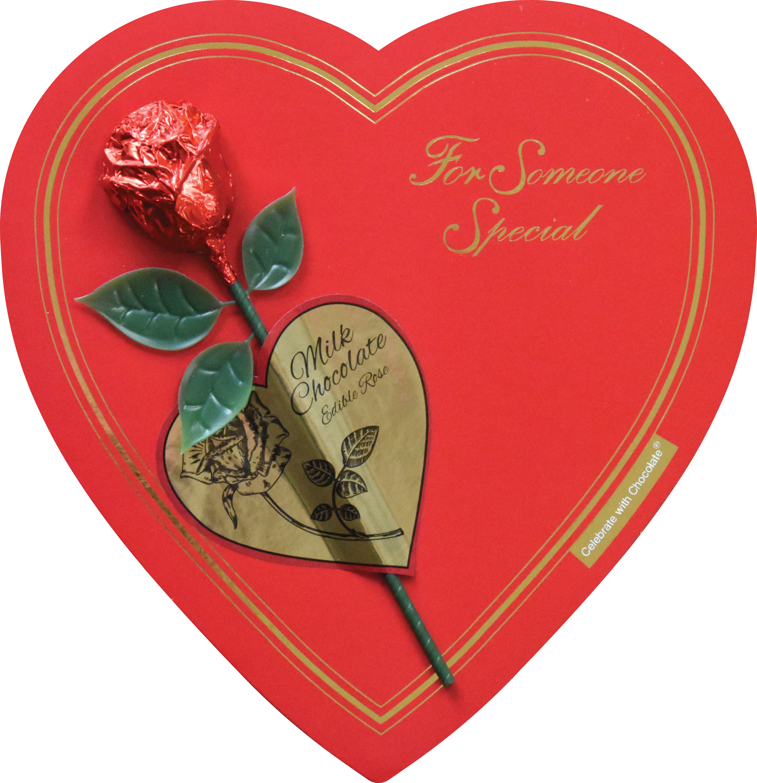 Order Chocolate Rose Heart - 9 oz food online from Rite Aid store, MILLER PLACE on bringmethat.com