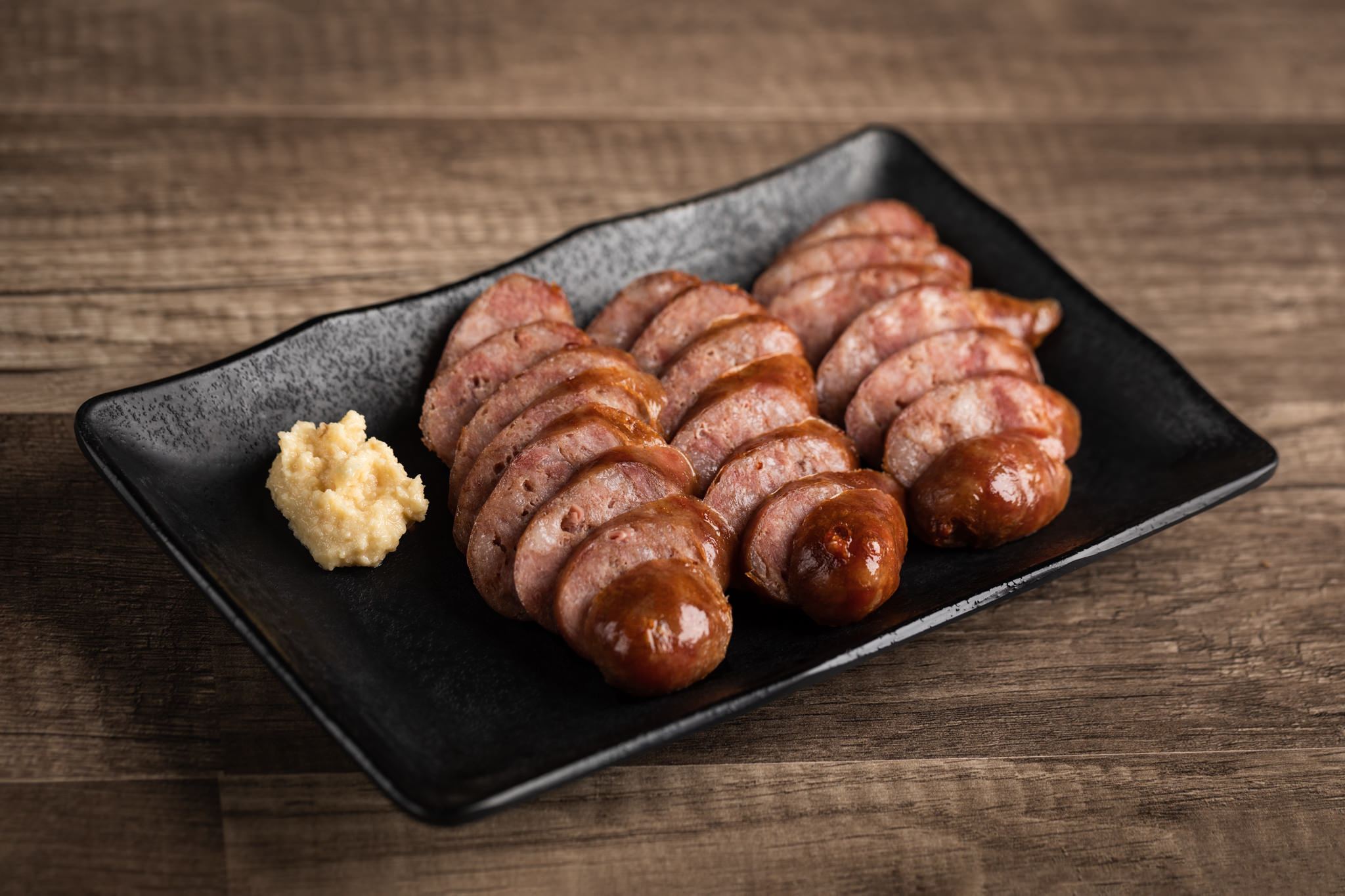 Order Garlic Taiwanese Sausage food online from 19 Gold store, Seattle on bringmethat.com