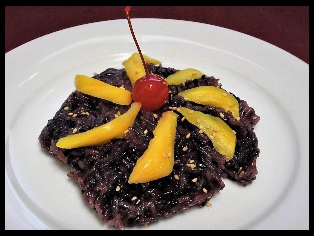 Order Black Sticky Rice food online from Sweet Basil Thai Cuisine store, Hurst on bringmethat.com