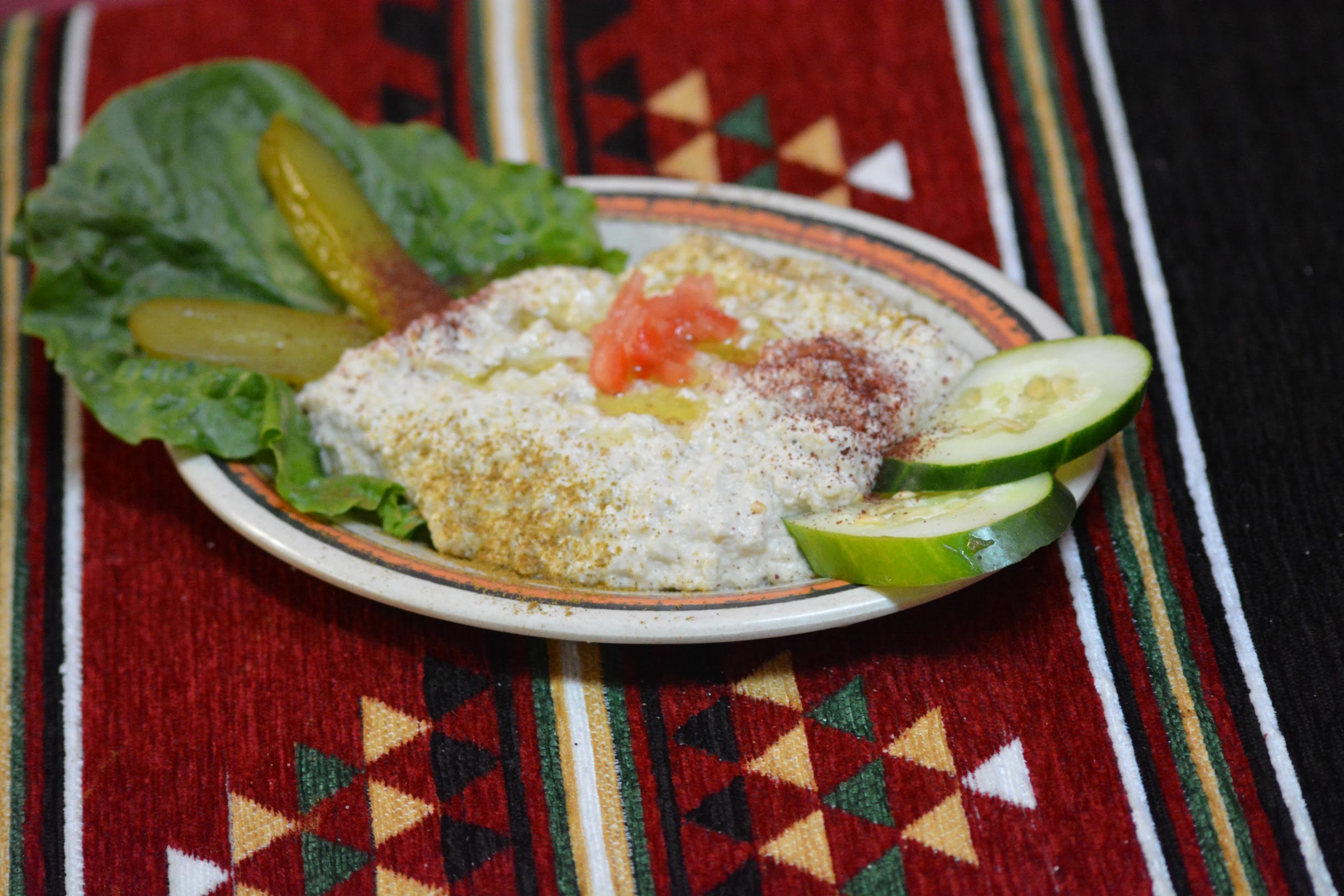 Order Baba Ganoush food online from Majeed Mediterranean Restaurant store, Saint Louis on bringmethat.com
