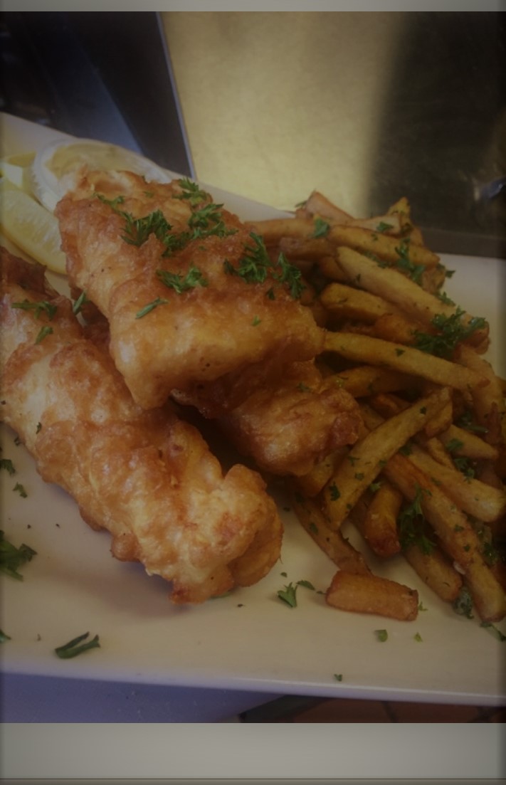 Order Fish & Chips food online from Napolitano's Brooklyn Pizza store, Cranston on bringmethat.com