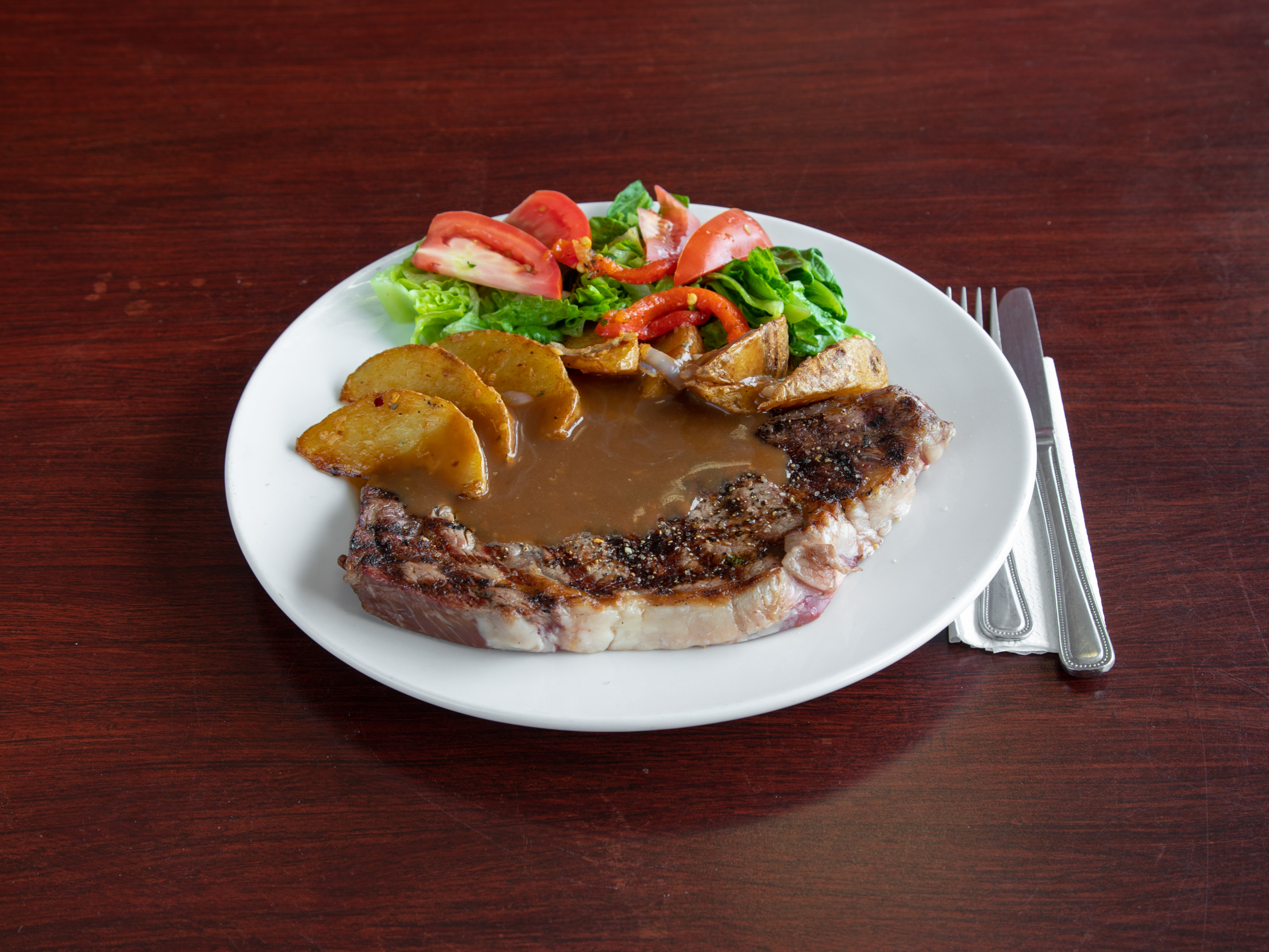 Order Ribeye Steak food online from Jerry Pizza store, Jersey City on bringmethat.com