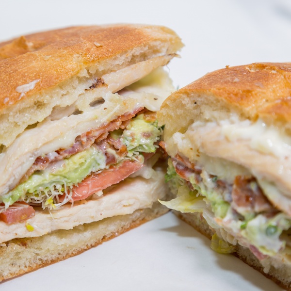 Order Park Chicken Ciabatta Sandwich food online from Park Place Liquor & Deli store, Coronado on bringmethat.com