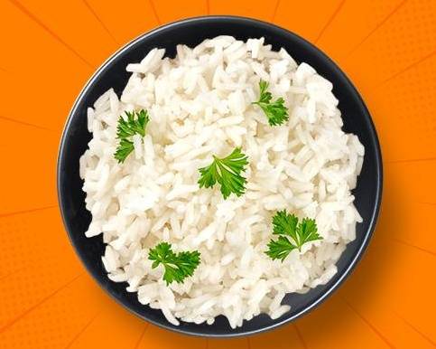 Order Plain Basmati Rice food online from Mad Over Curry store, Asheville on bringmethat.com