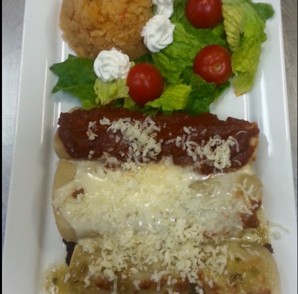 Order Enchiladas Tres Marias food online from Don Ramon Mexican Restaurant store, Parma Heights on bringmethat.com