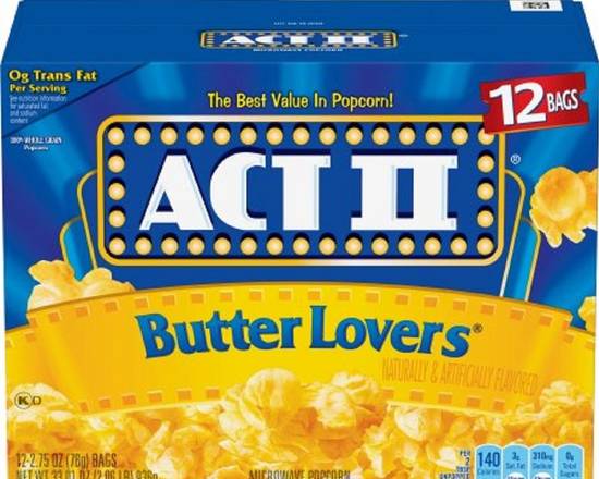Order ACT II Popcorn (3 ct) food online from Ctown Supermarkets store, Uniondale on bringmethat.com