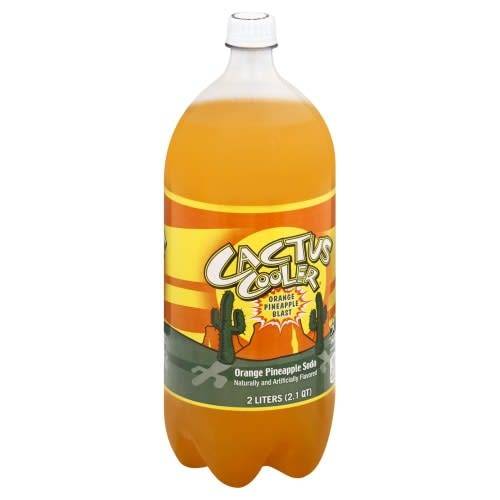 Order Cactus Cooler · Orange Pineapple Blast Soda (2 L) food online from Mesa Liquor store, Mesa on bringmethat.com