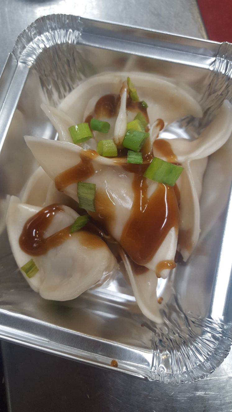 Order 15b. Shrimp Dumplings food online from Jade Palace store, Valley Stream on bringmethat.com