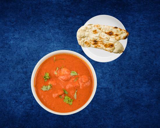 Order Smoky Chicken Tikka & Butter Naan food online from The Imperial Indian store, Alpharetta on bringmethat.com