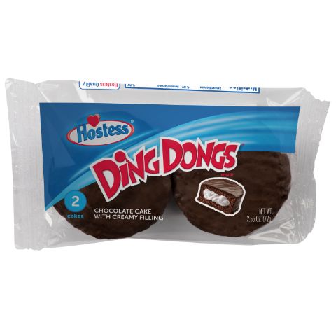 Order Hostess Ding Dong 2 Count food online from 7-Eleven store, Bulverde on bringmethat.com