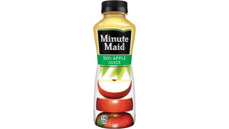 Order Minute Maid Apple Juice Bottle food online from Route 7 Food Mart store, Norwalk on bringmethat.com