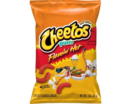 Order Cheetos Jumbo Puffs Flamin Hot food online from Rocket store, Colorado Springs on bringmethat.com