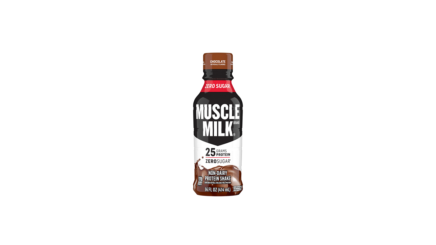 Order Muscle Milk Chocolate 14oz food online from Extramile store, San Bernardino on bringmethat.com