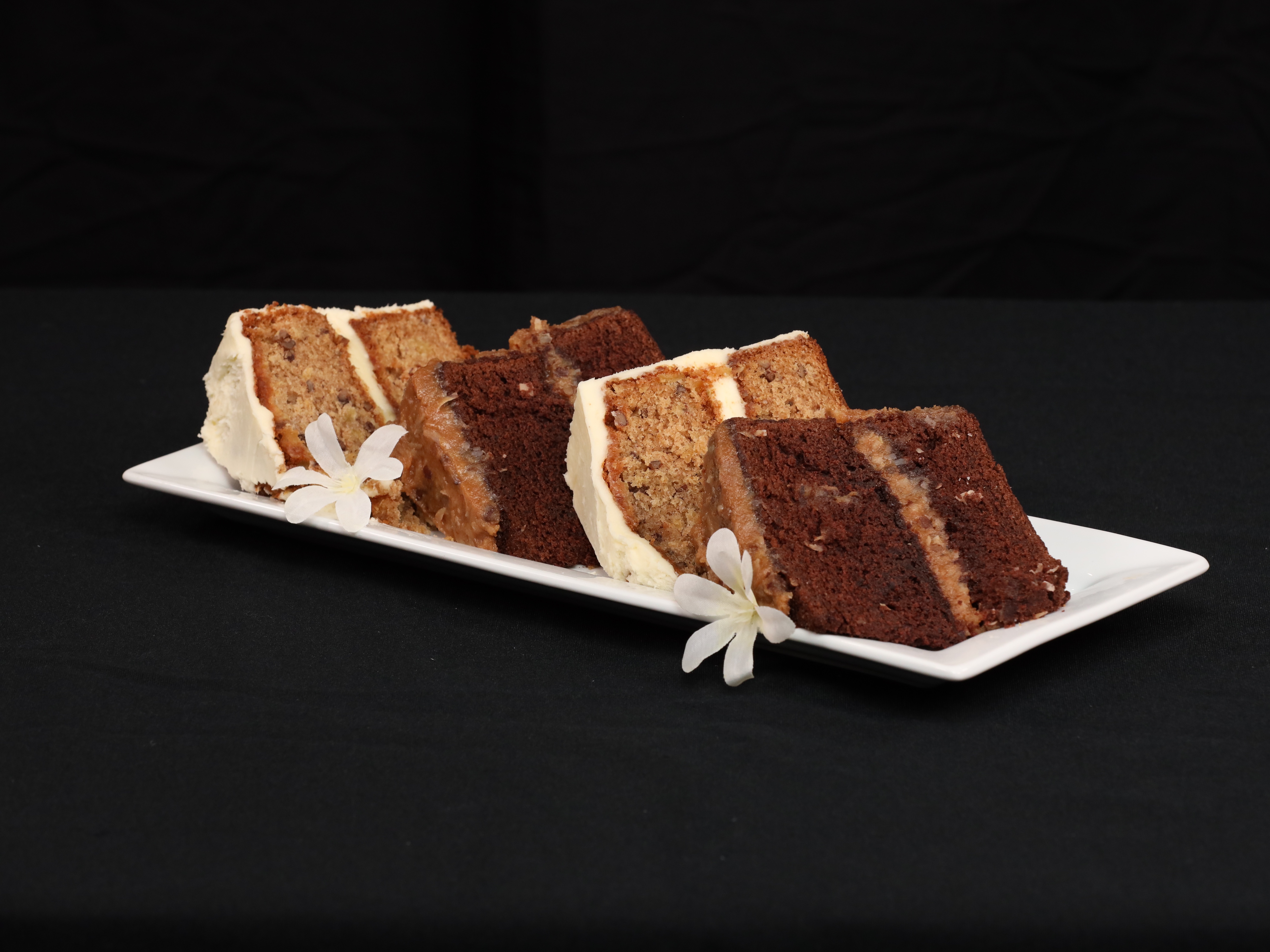 Order German Chocolate Cake Slice food online from Sam Sylks Chicken & Fish store, South Euclid on bringmethat.com