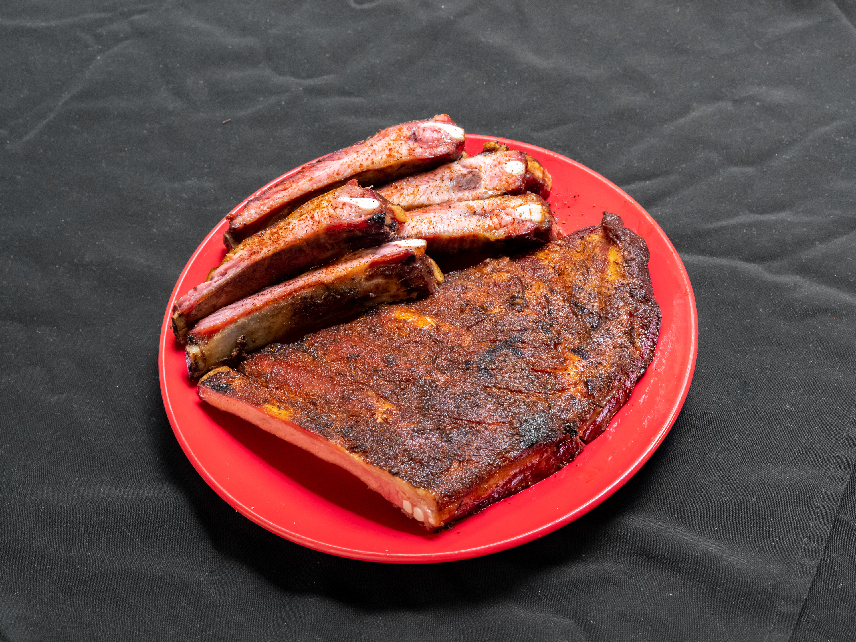 Order Family Feast Specialty food online from Lazybones Smokehouse store, Roseville on bringmethat.com