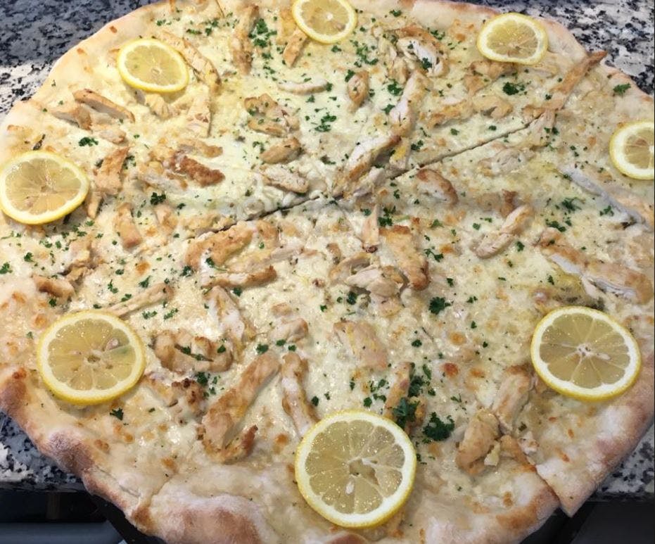 Order Chicken Francaise Pizza - Medium 14'' food online from Lunetta pizza store, New York on bringmethat.com