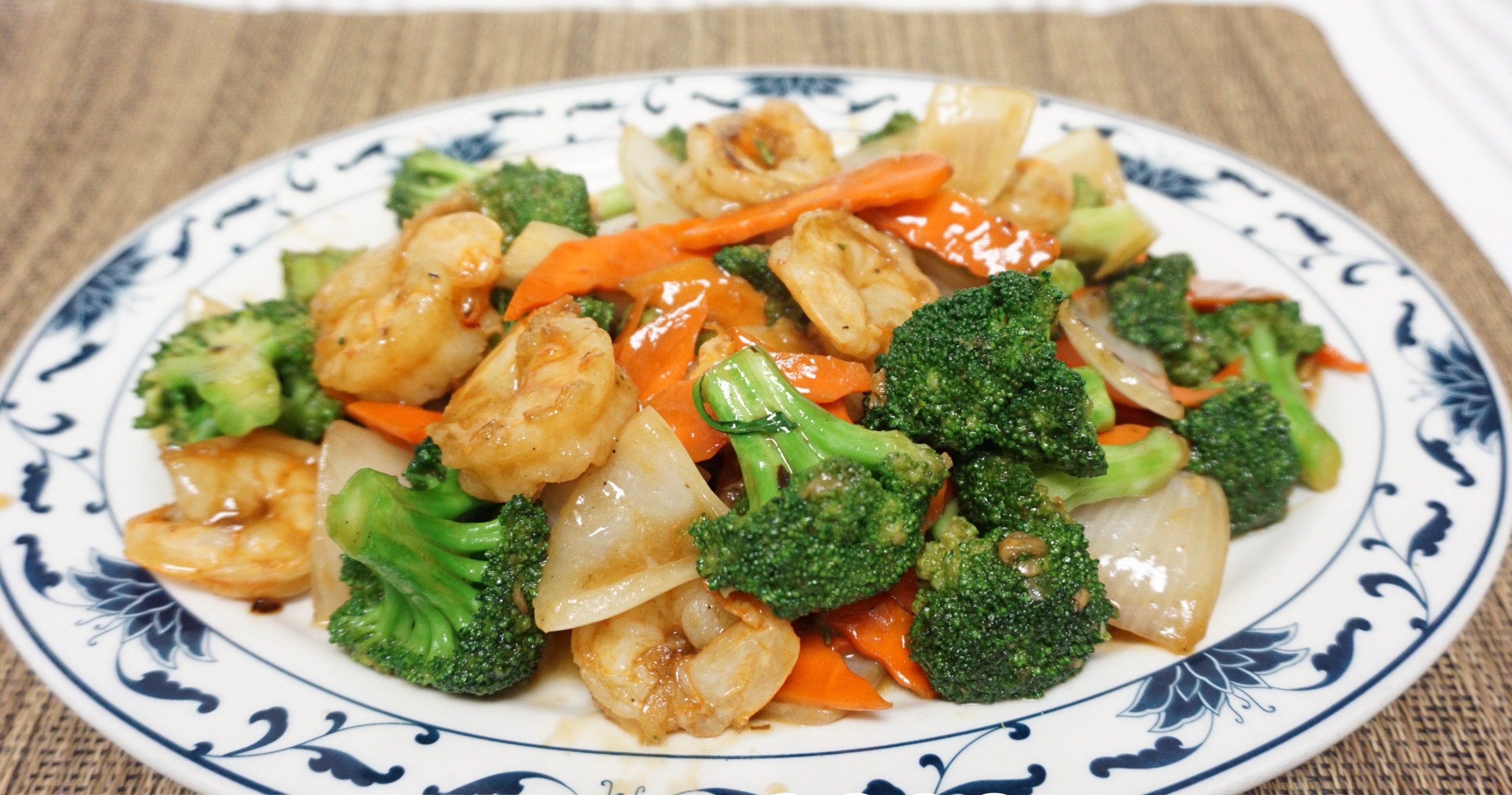Order Shrimp with Broccoli food online from Jade Restaurant store, Visalia on bringmethat.com