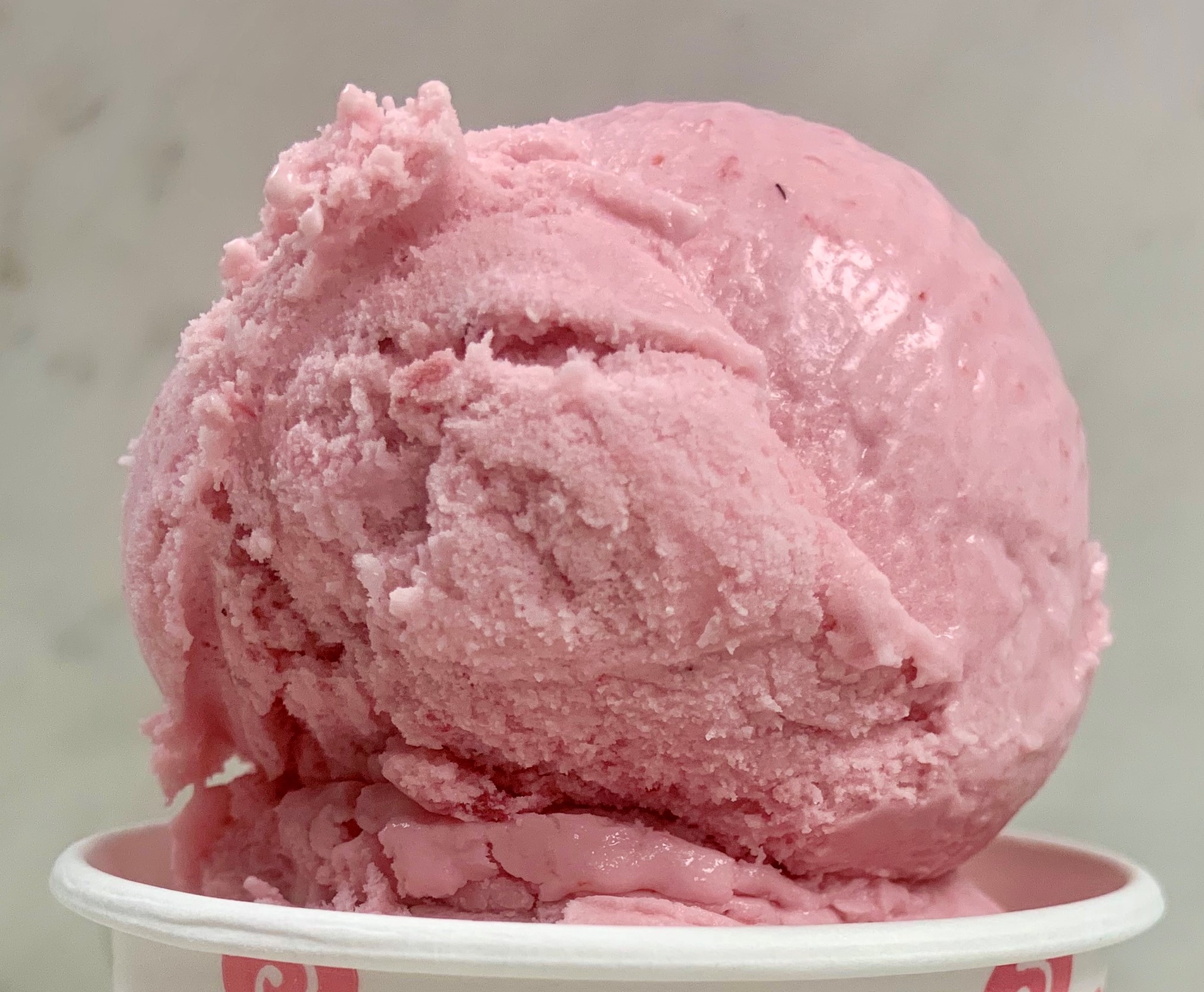 Order Strawberry Fields Forever Ice Cream food online from The Comfy Cow store, Louisville on bringmethat.com