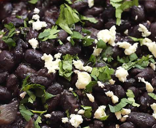 Order Black Beans food online from Casa Maria Mexican Grill store, Belleville on bringmethat.com
