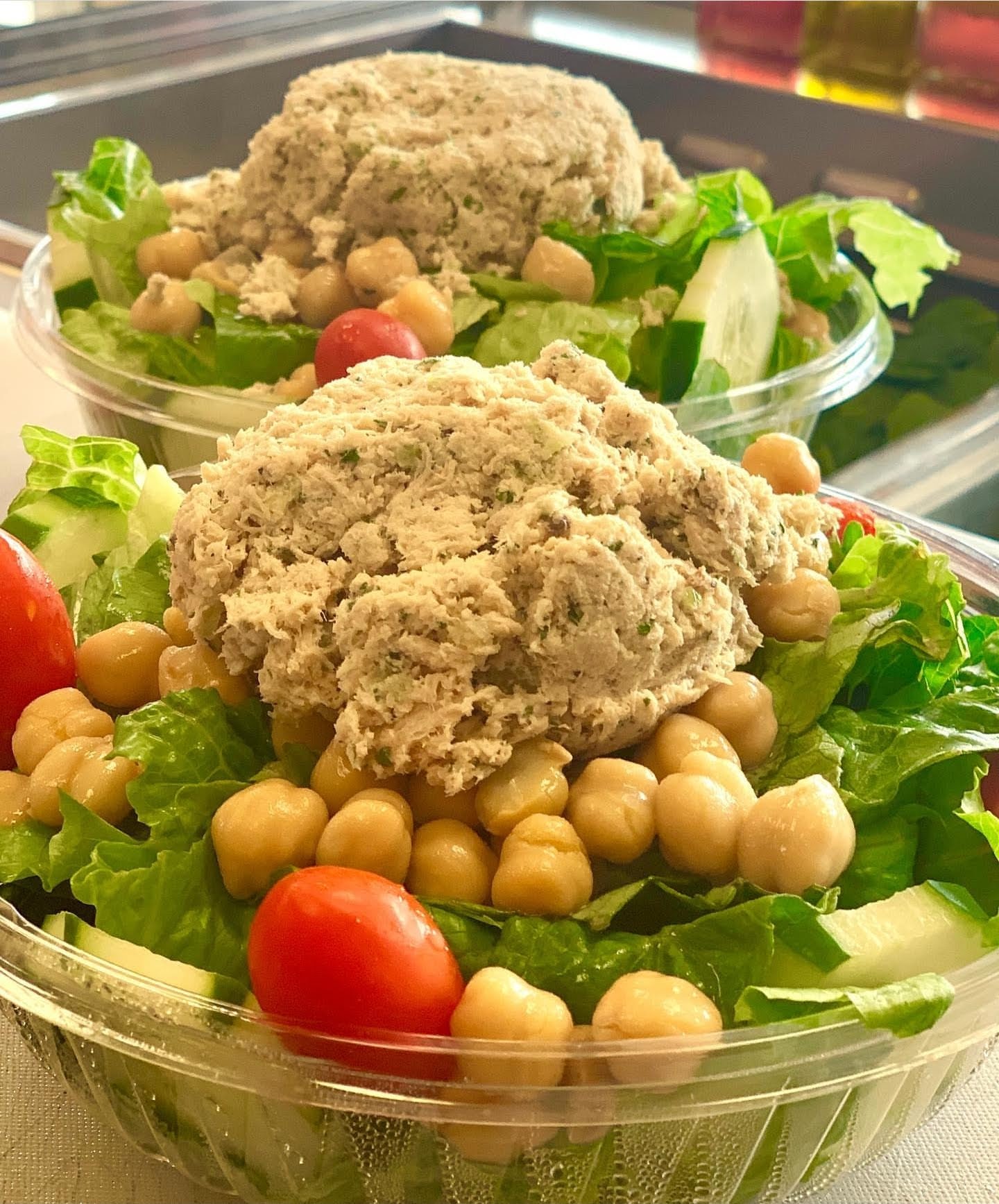 Order Tuna Salad Platter food online from Bob Bagels store, Lyndhurst on bringmethat.com