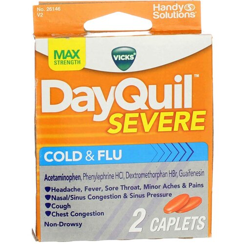 Order Dayquil Cold & Flu 2pk food online from Terrible store, Lake Havasu City on bringmethat.com