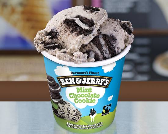 Order Mint Chocolate Cookie food online from Ben & Jerry's store, Highland Village on bringmethat.com