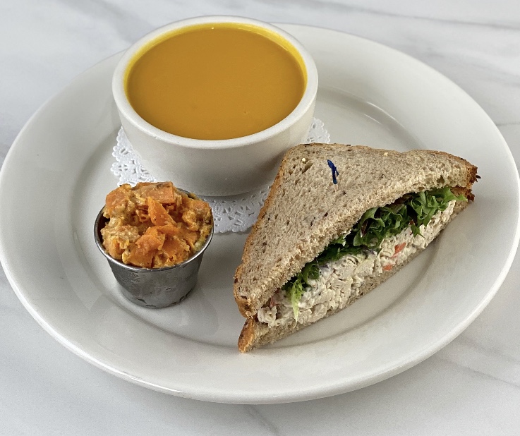 Order Sandwich and Soup food online from Rolling Pin Cafe store, Westwood on bringmethat.com