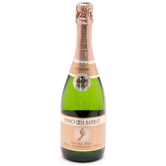 Order Barefoot Bubbly Extra Dry Champagne food online from Liquor Wine & Beer World store, Santa Monica on bringmethat.com