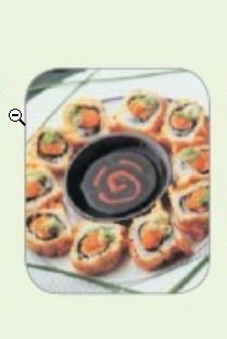 Order 3. Spicy Tuna Tempura Roll food online from Sushi Cafe store, South Elgin on bringmethat.com